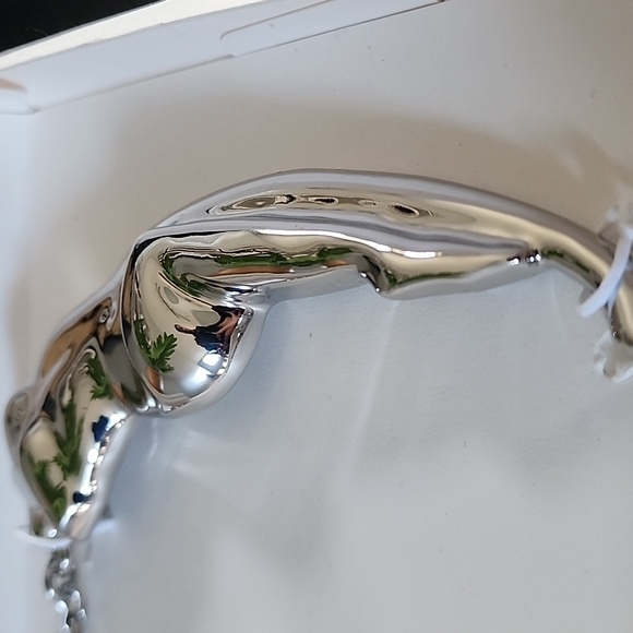 ZARA Metal Torso Chain Link Necklace - Picture 10 of 12